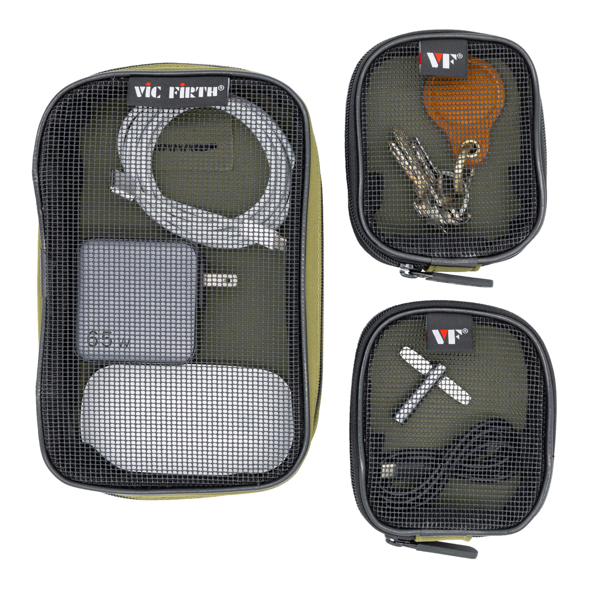 vic-firth-professional-accessory-pouch-set-3-teilig-f-r-stick-bag image 1