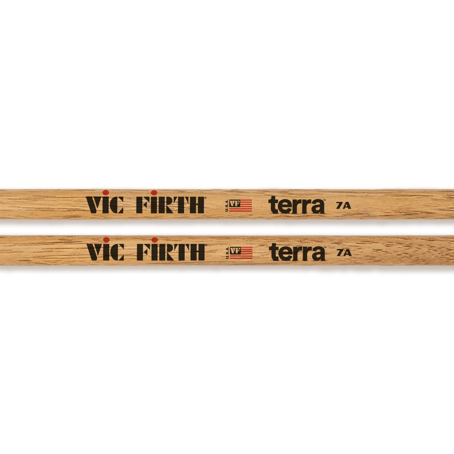 vic-firth-american-classic-7at-terra-series-drumsticks-wood-tip image 2