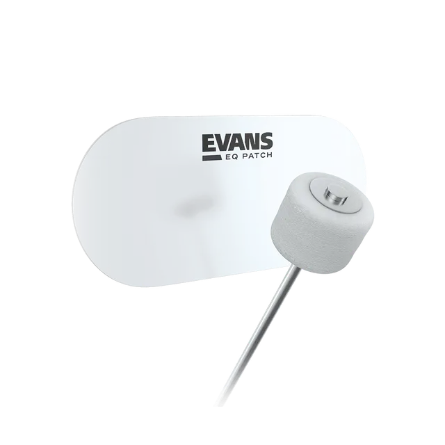 evans-eqpc2-clear-plastic-bass-drum-double-patch image 1
