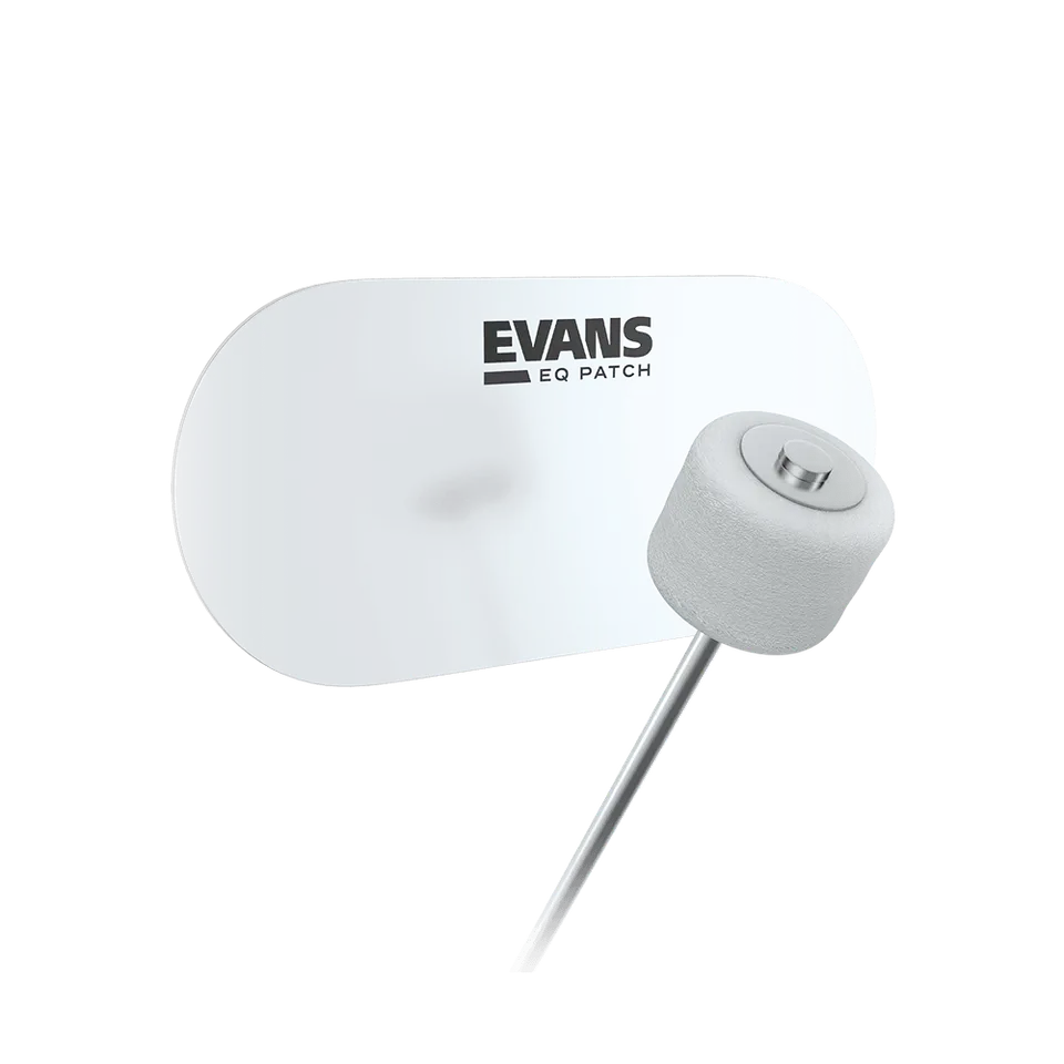 evans-eqpc2-clear-plastic-bass-drum-double-patch image 1