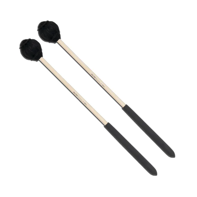 vic-firth-bsc2-balter-medium-soft-black-yarn-becken-mallets image 1