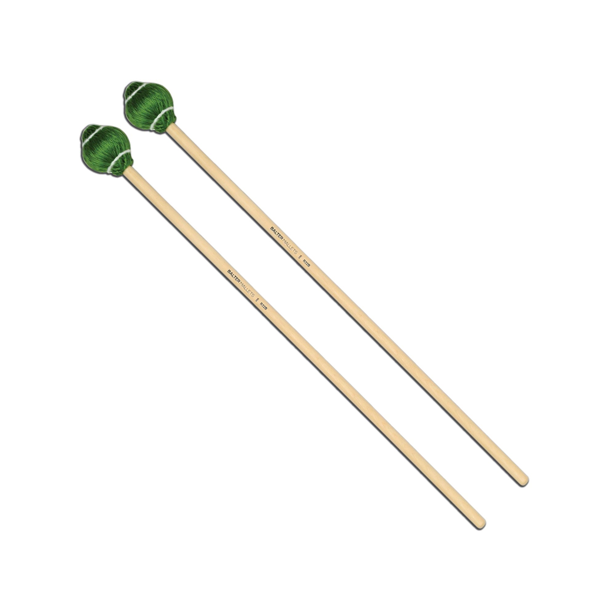 vic-firth-b22-pro-vibe-vibraphon-mallets-medium-hard-green-cord image 1