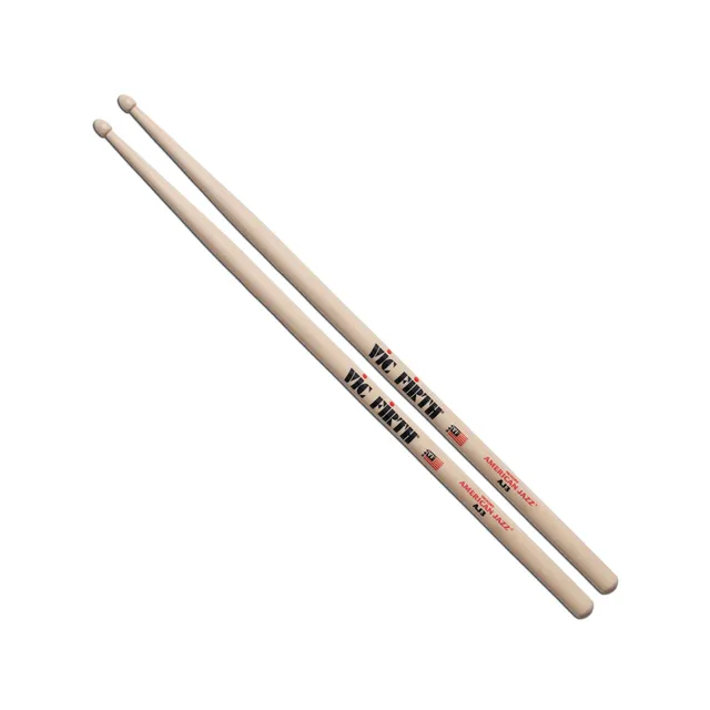 vic-firth-american-jazz-3-drumsticks-holzspitze image 1