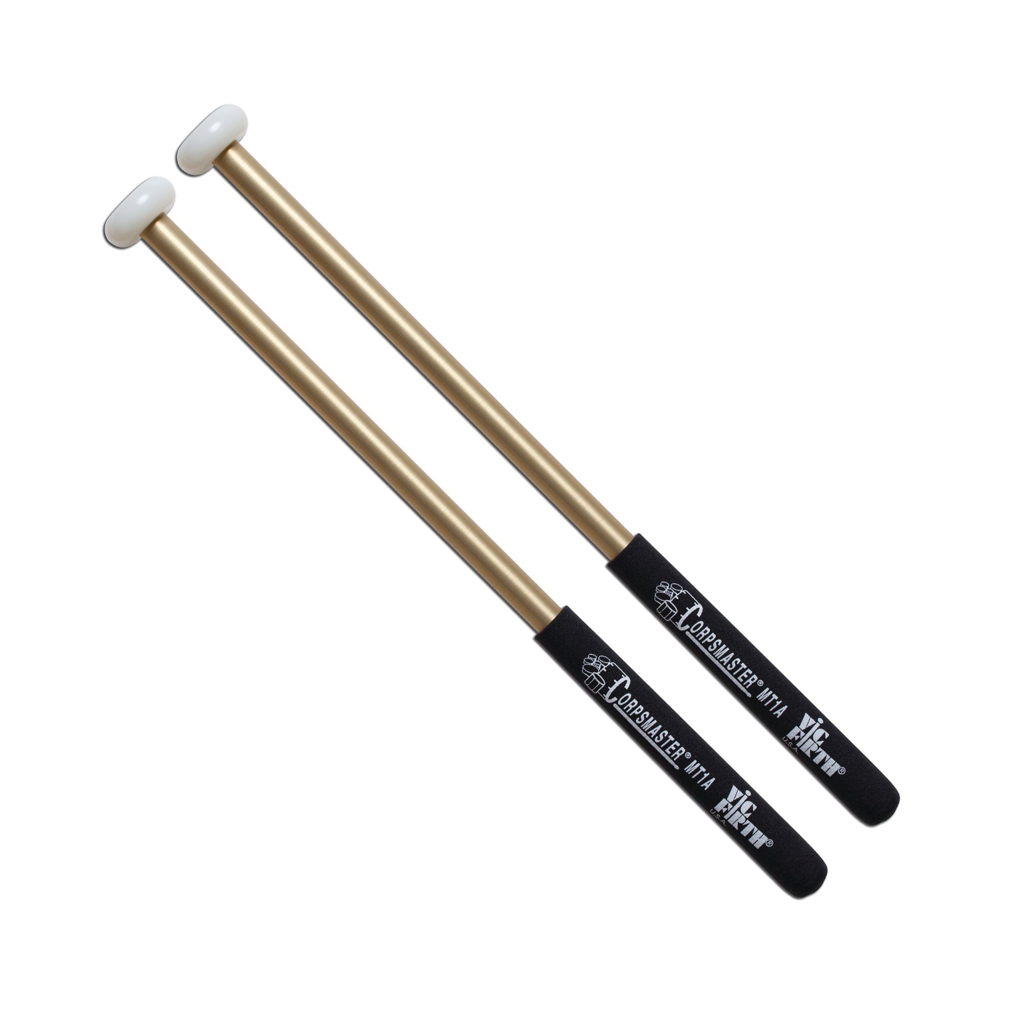 vic-firth-mt1a-corpsmaster-multi-tenor-mallets-extra-hart image 1