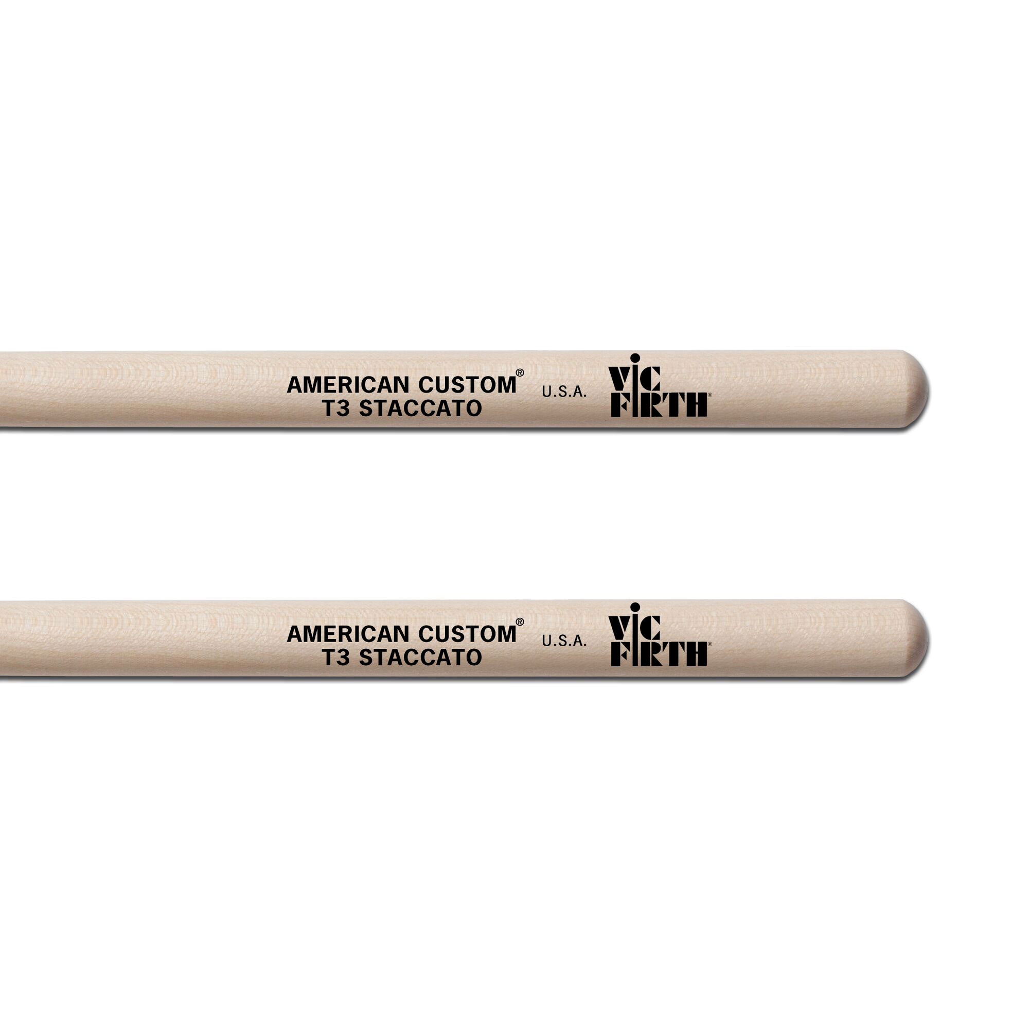 vic-firth-t3-american-custom-timpani-staccato-mallets image 2