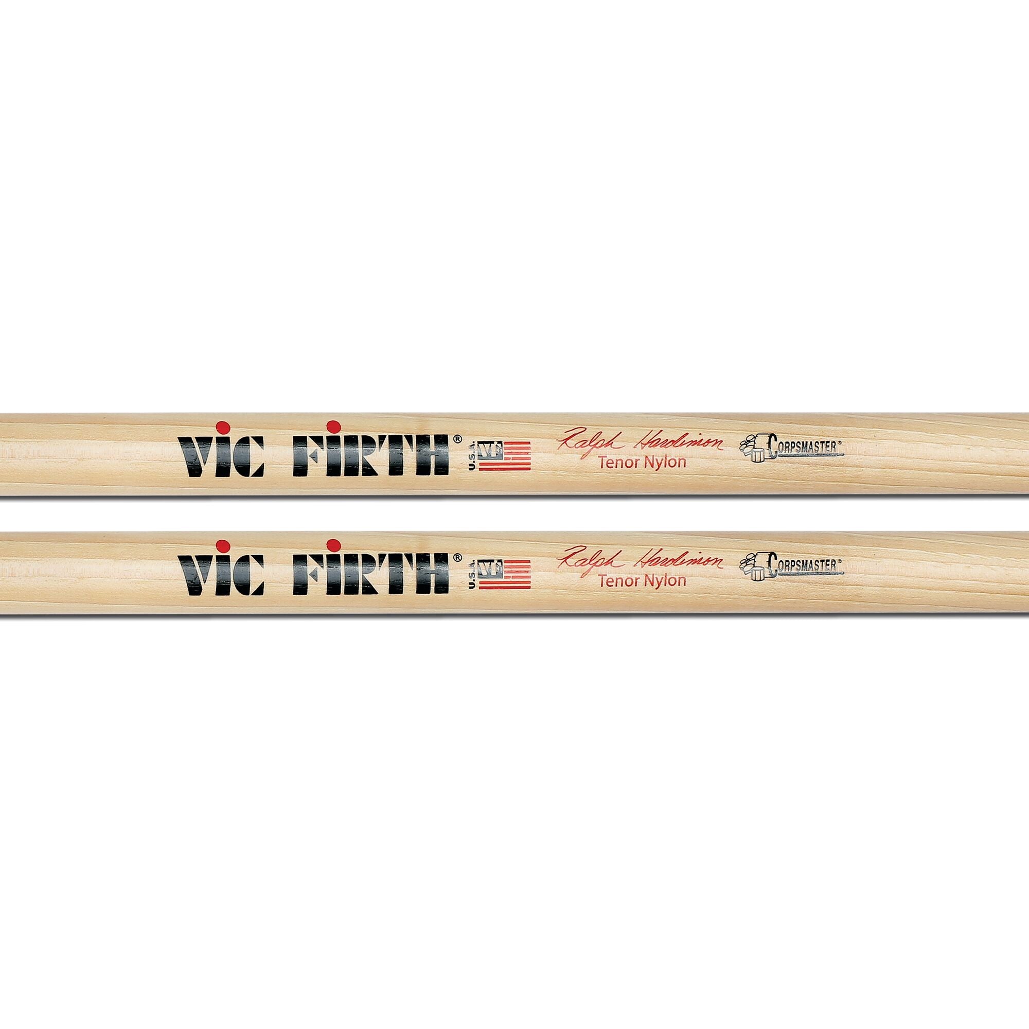 vic-firth-corpsmaster-ralph-hardimon-tenor-nylon-multi-tenor-marching-sticks image 2