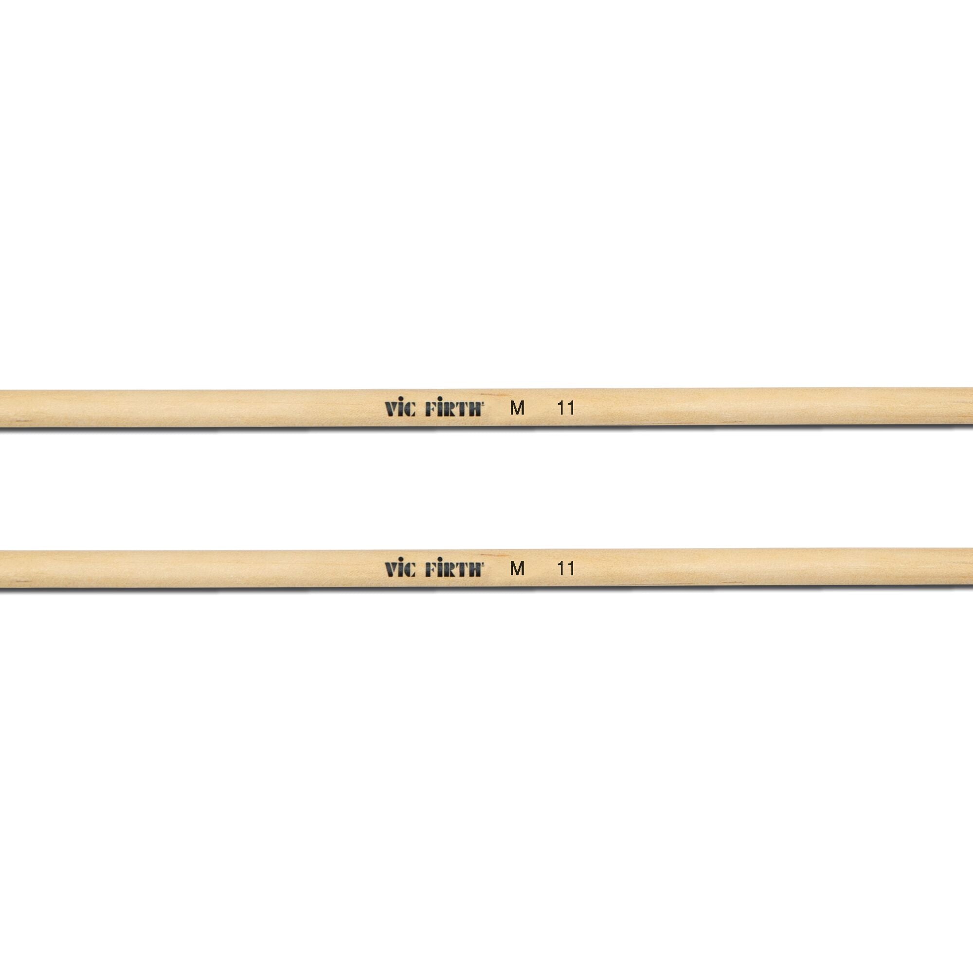 vic-firth-m11-american-custom-keyboard-brass-mallets-extra-hart image 2