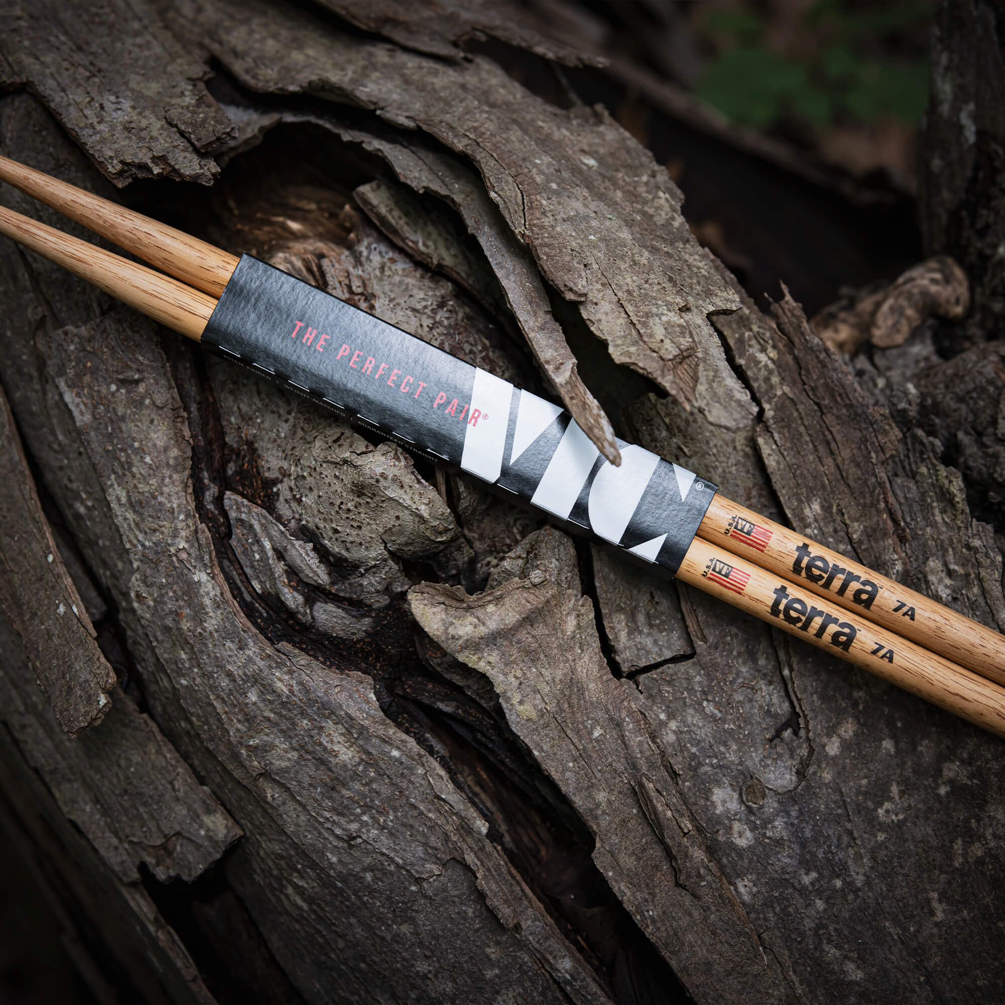 vic-firth-american-classic-7at-terra-series-drumsticks-wood-tip image 5
