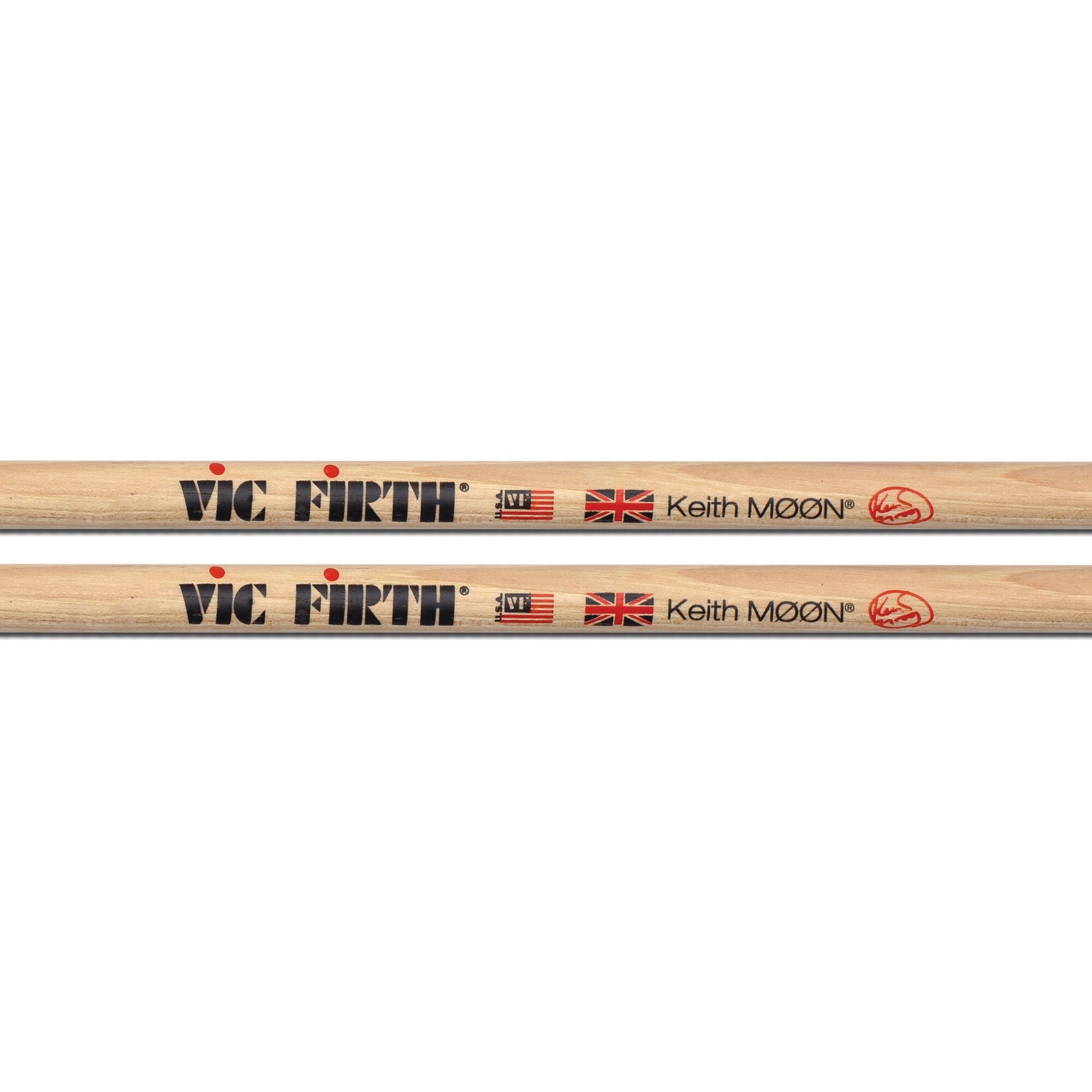 vic-firth-signature-keith-moon-drumsticks-holz-tip image 2