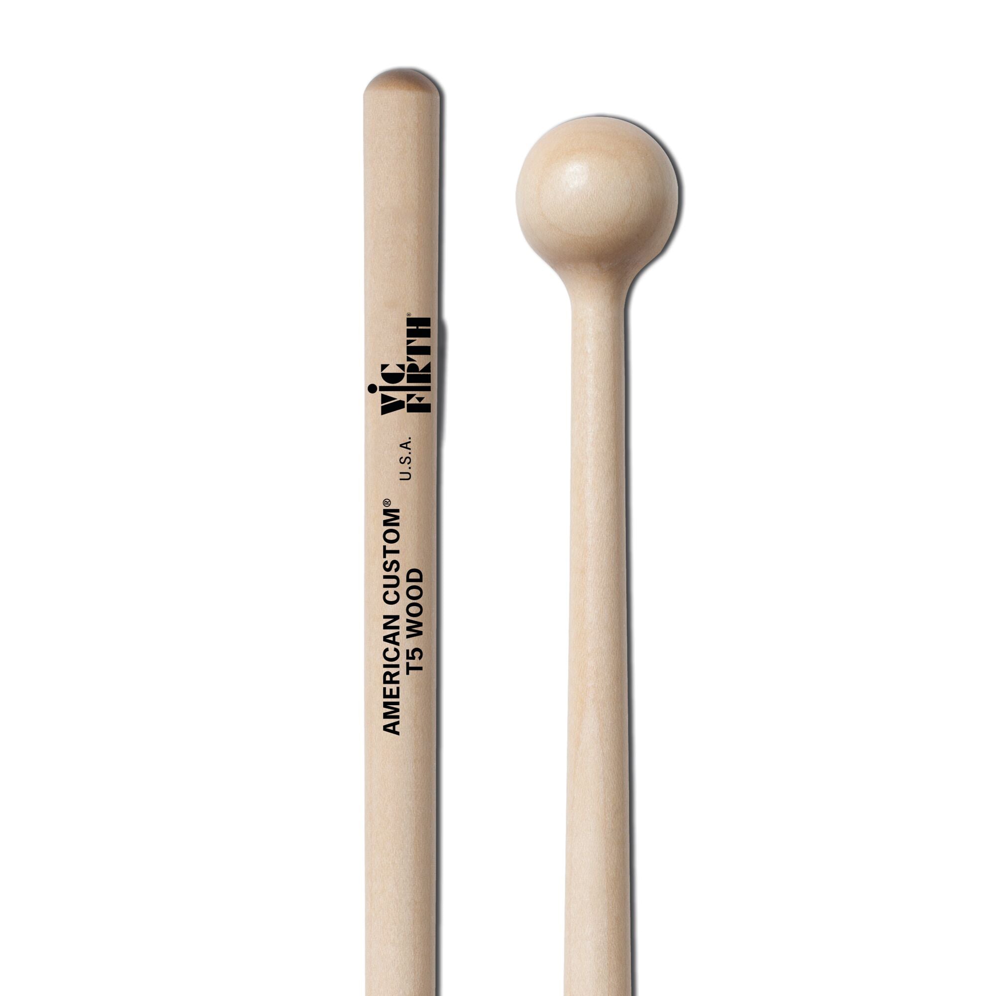 vic-firth-t5-american-custom-timpani-mallets-holz-sehr-hart image 4