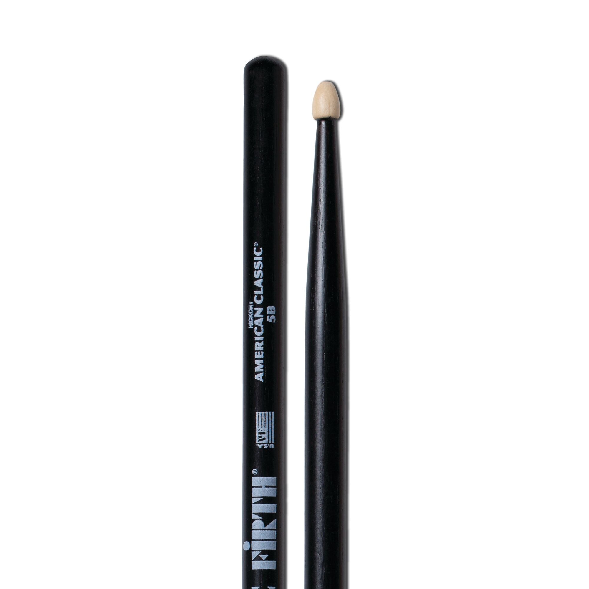 vic-firth-american-classic-5b-black-drumsticks image 4