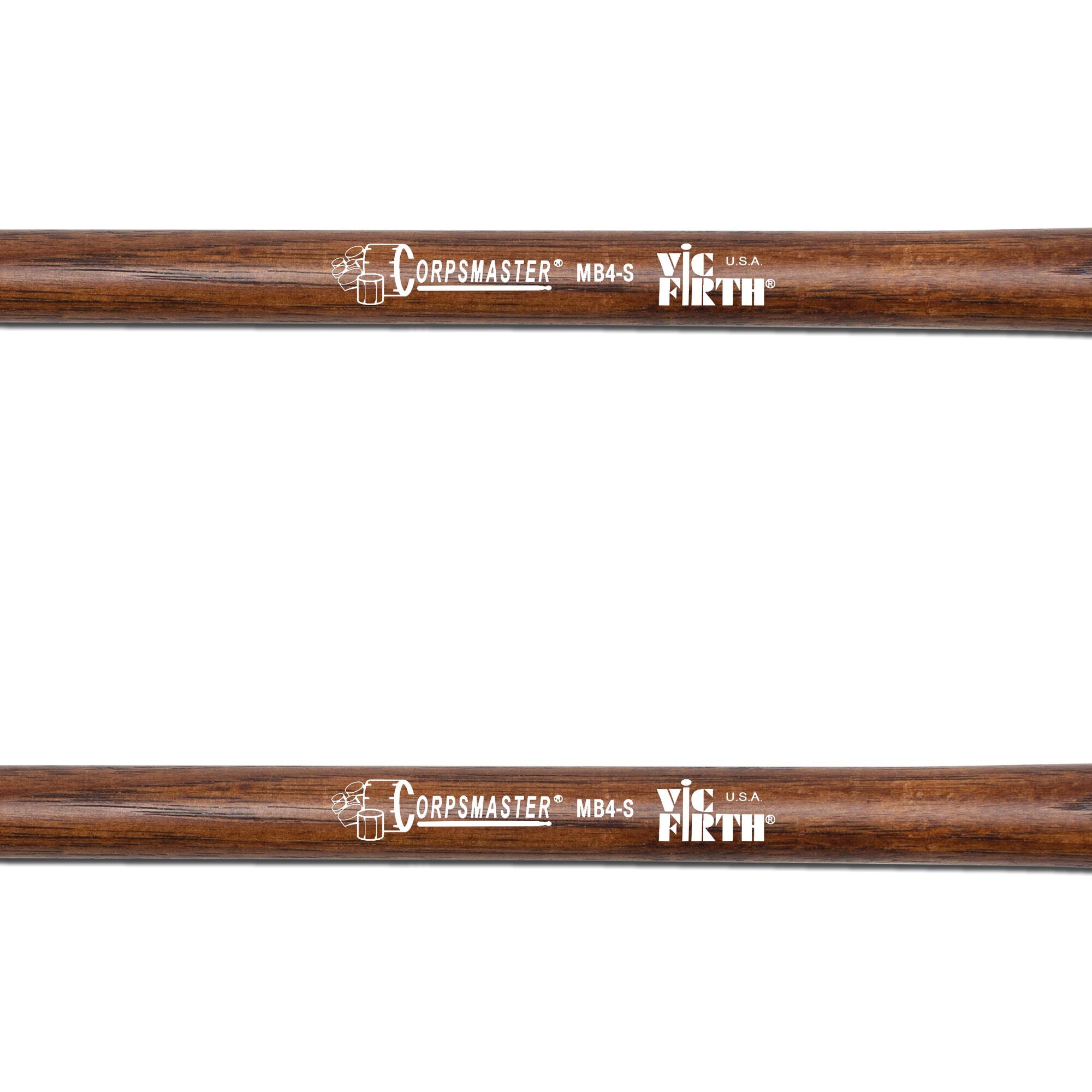 vic-firth-mb4s-corpsmaster-marching-bass-extra-large-soft-mallets image 2