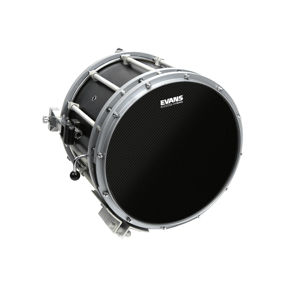 evans-hybrid-black-snare-batter-marching-snarefell image 5