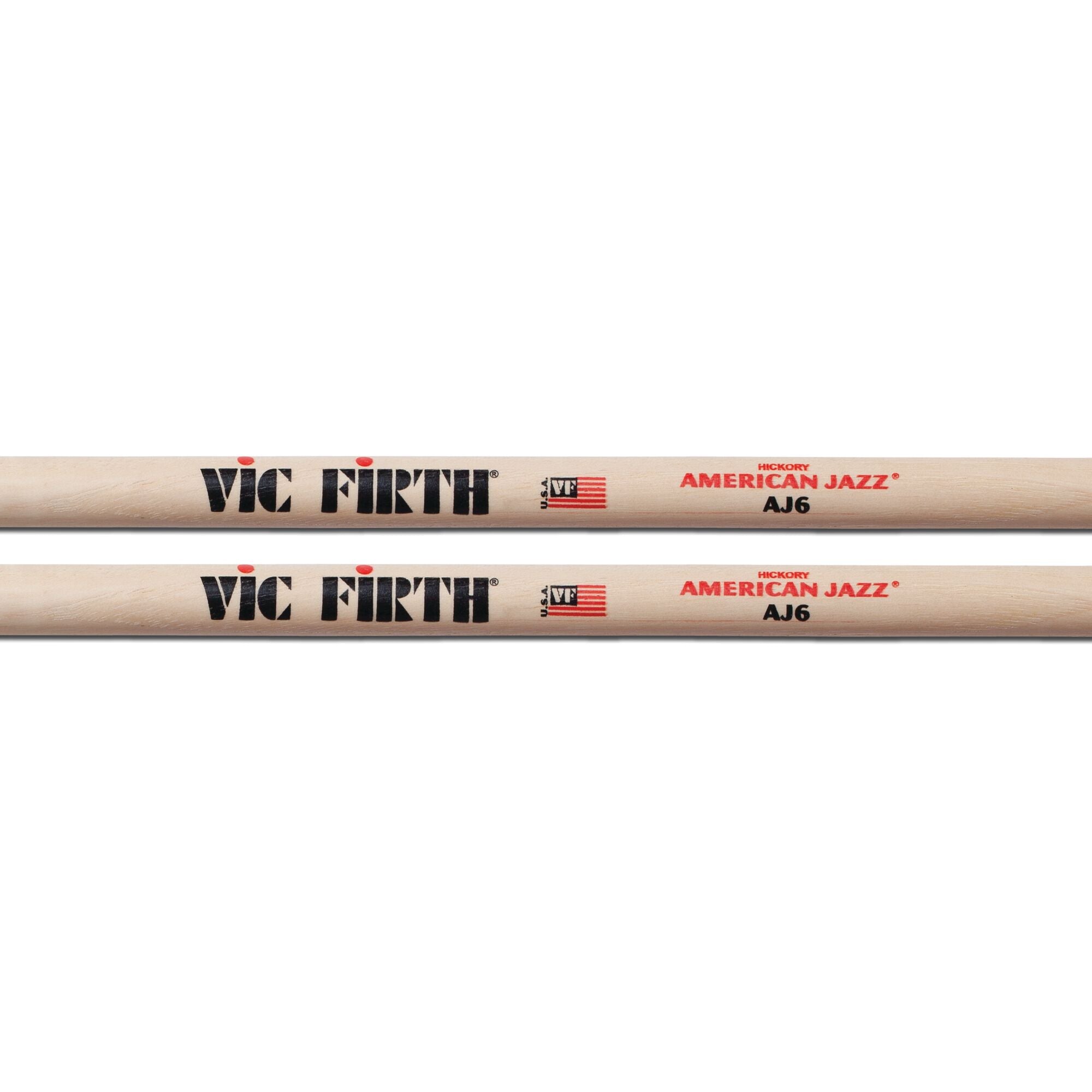 vic-firth-american-jazz-6-drumsticks-holzspitze image 2