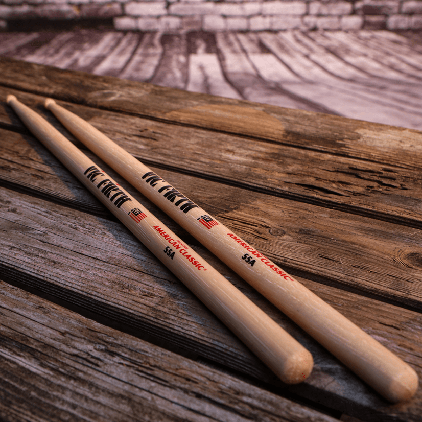 vic-firth-american-classic-55a-drumsticks-hickory image 5