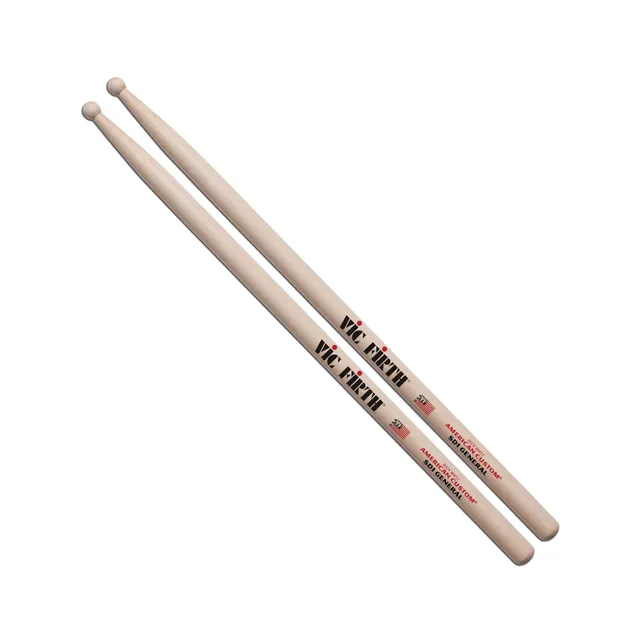 vic-firth-american-custom-sd1-general-drumsticks image 1