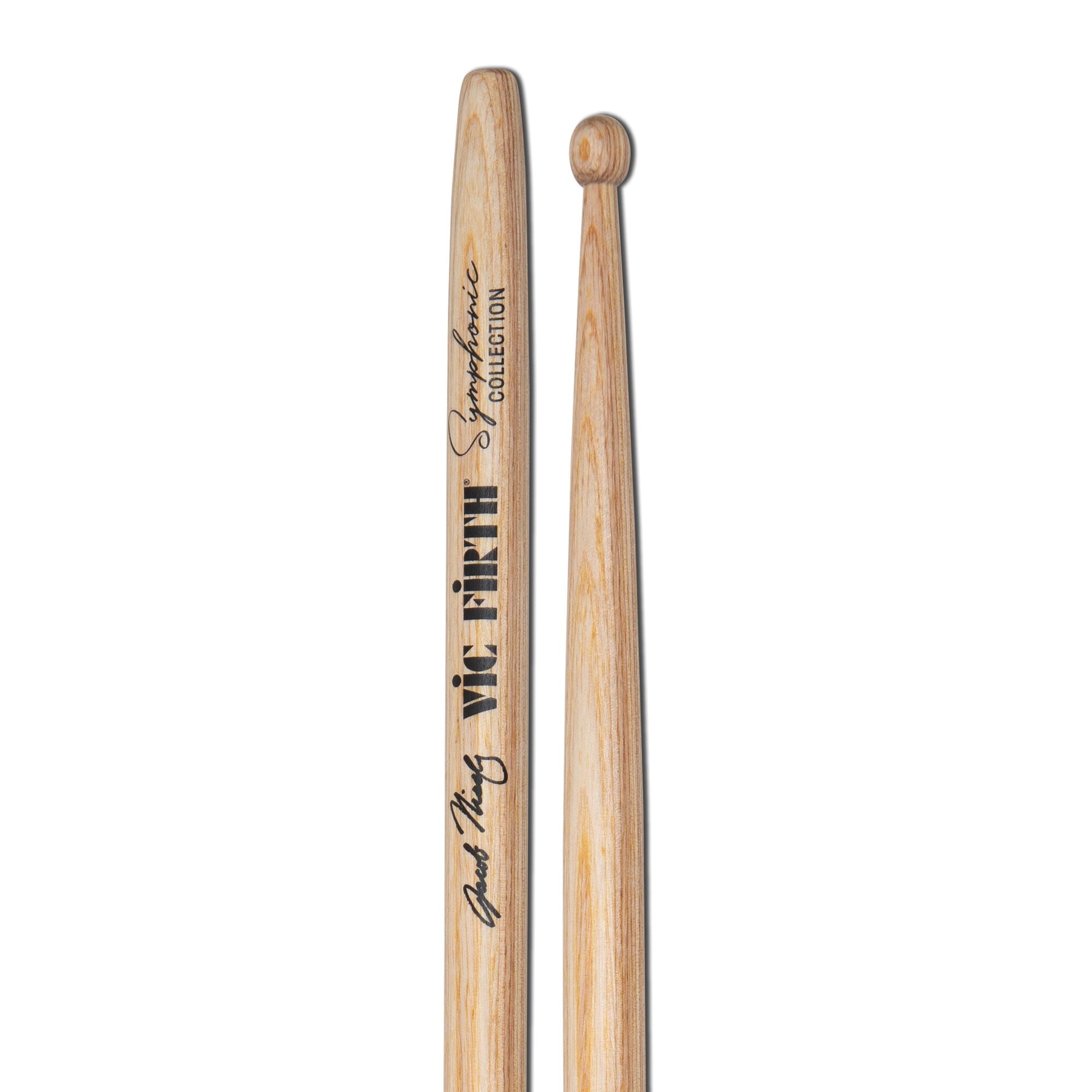 vic-firth-symphonic-collection-jake-nissly-signature-snare-drumsticks image 4