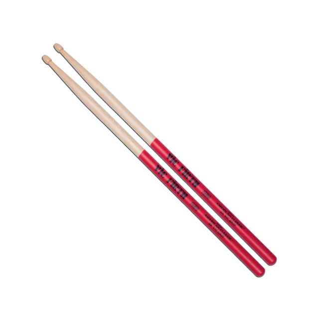 vic-firth-american-classic-5a-vic-grip-drumsticks-holz-tip image 1