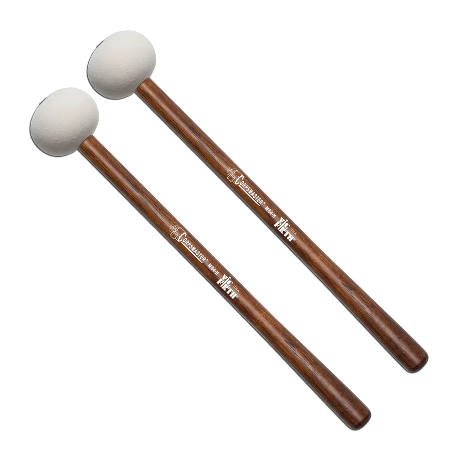 vic-firth-mb4h-corpsmaster-marching-bass-mallets-extra-large-hard image 1