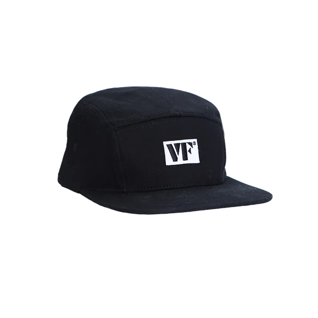 vic-firth-black-5-panel-camp-hat-kappe image 1
