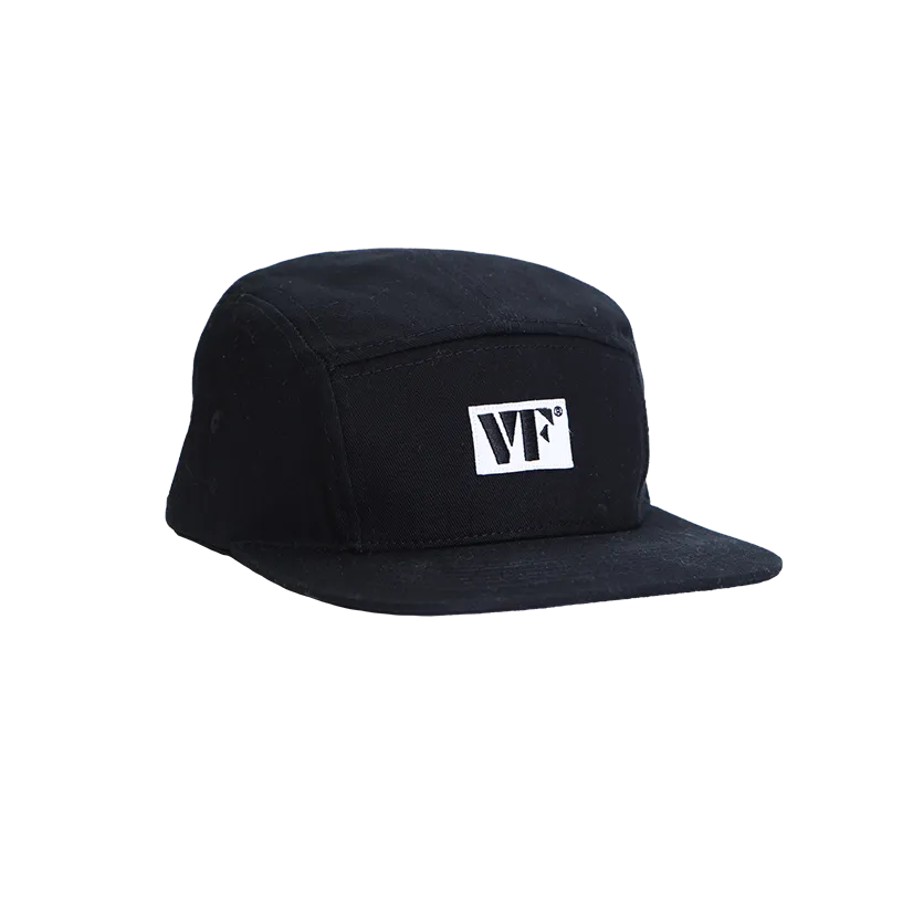 vic-firth-black-5-panel-camp-hat-kappe image 1