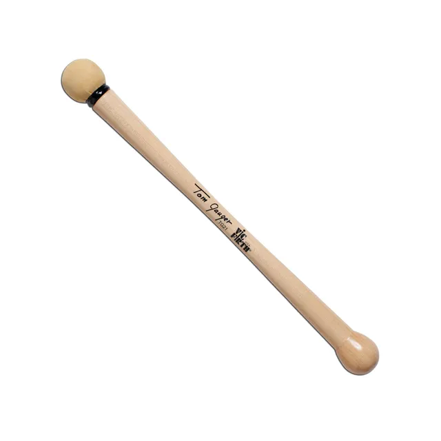 vic-firth-tg21-tom-gauger-chamois-holz-schl-gel-bassdrum-gong image 1
