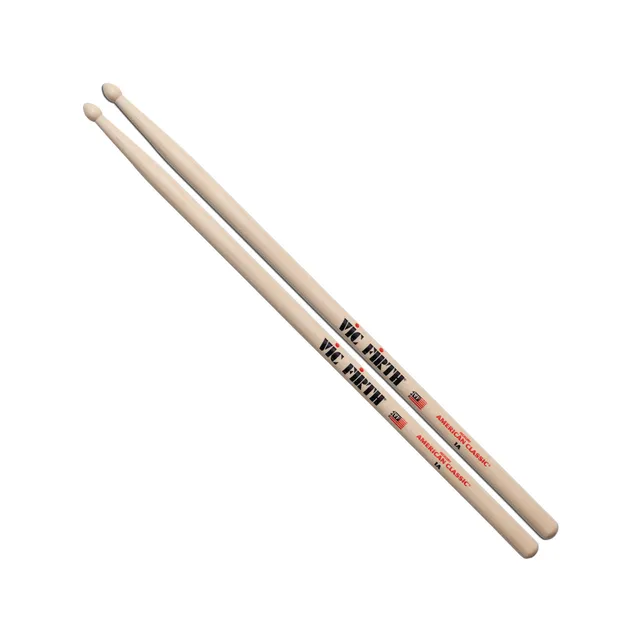 vic-firth-american-classic-1a-drumsticks-hickory-sticks image 1
