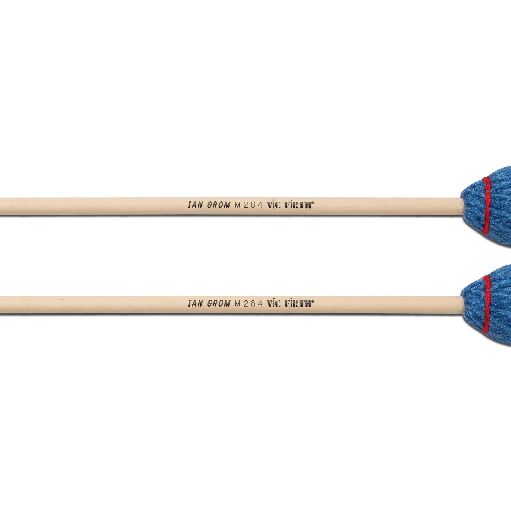 vic-firth-m264-corpsmaster-ian-grom-marimba-mallets-hard image 2