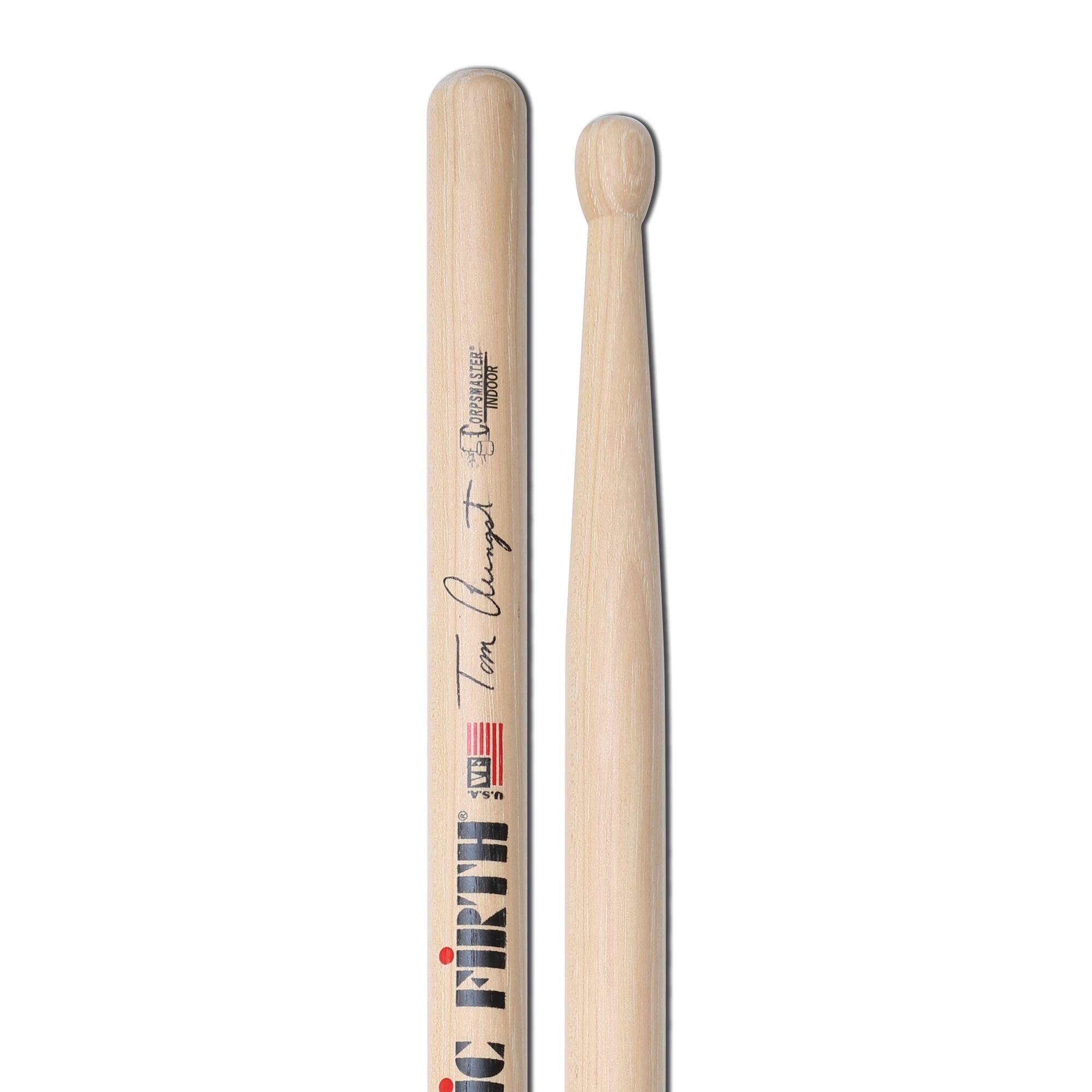 vic-firth-corpsmaster-tom-aungst-indoor-snare-drumsticks image 4