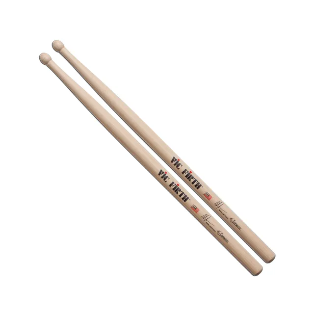 vic-firth-corpsmaster-mike-jackson-signature-snare-drumsticks image 1