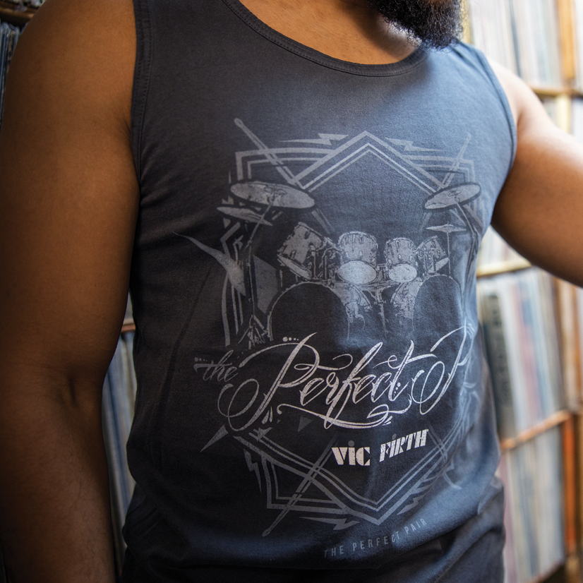 vic-firth-men-s-tank-top-tattoo-grafik-baumwoll-tank-top-herren image 5