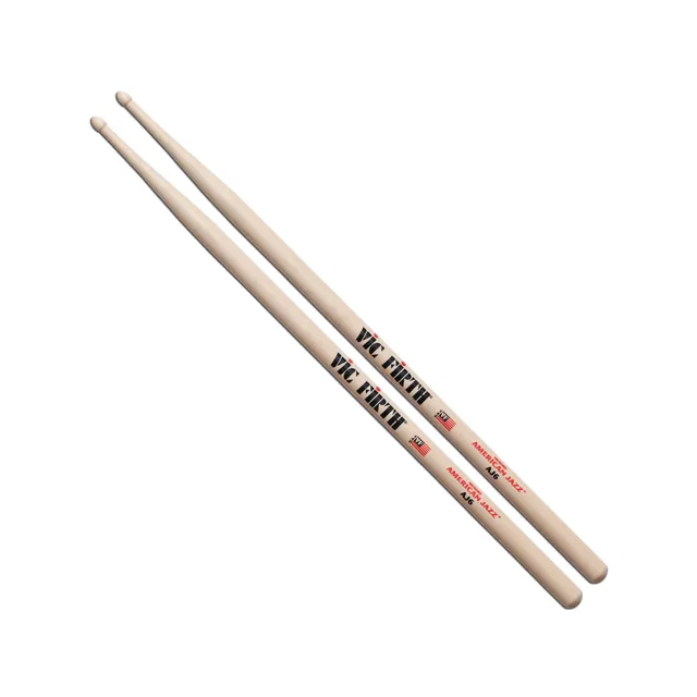 vic-firth-american-jazz-6-drumsticks-holzspitze image 1