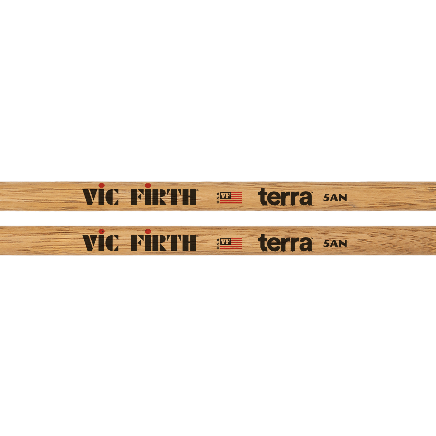 vic-firth-american-classic-5atn-terra-series-drumsticks-nylon-tip image 2