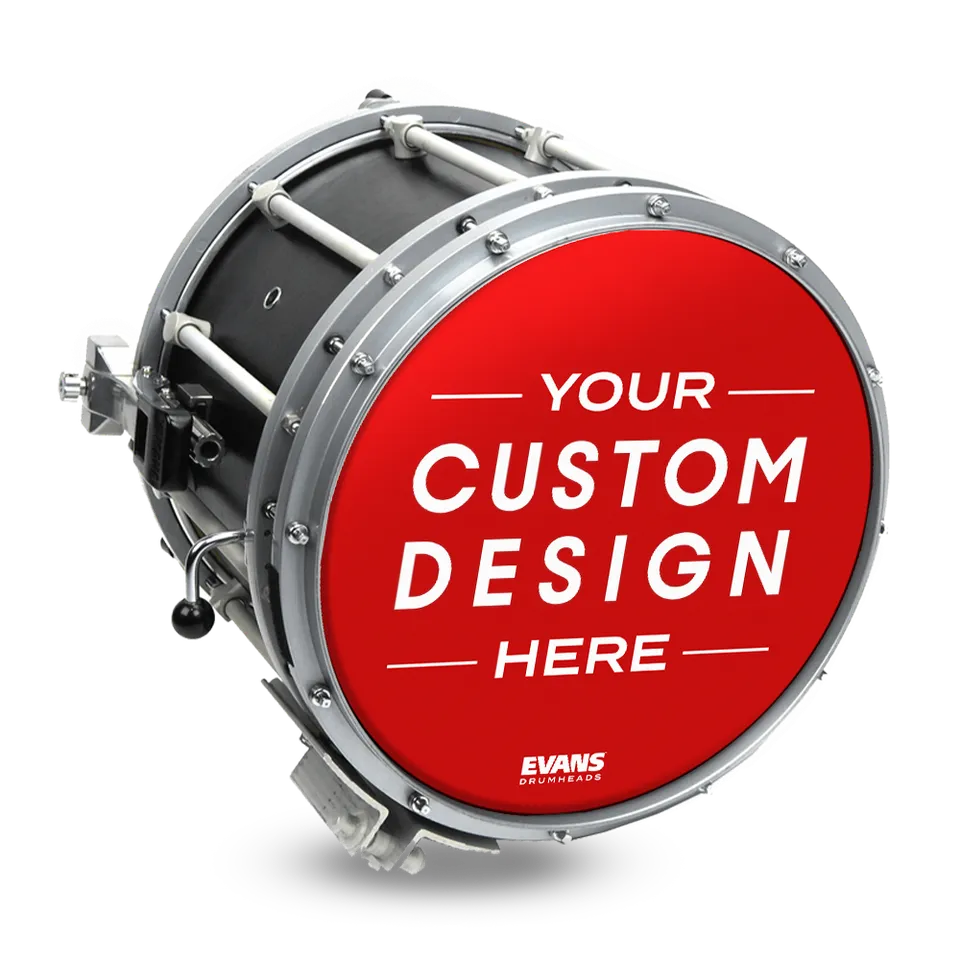 evans-custom-marching-bass-drumhead-mx2-individuell-bedruckbar image 1