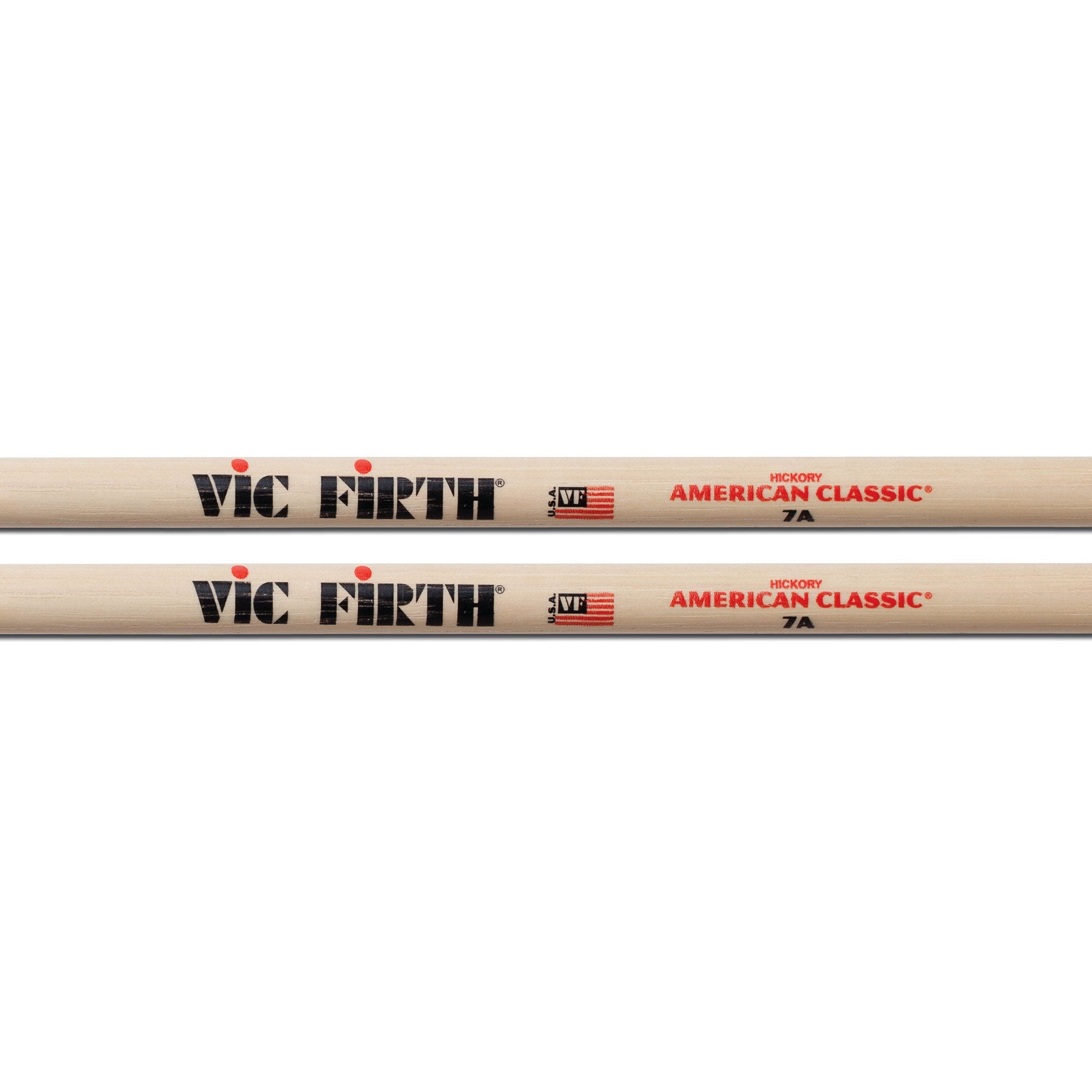 vic-firth-american-classic-7a-drumsticks-hickory image 2