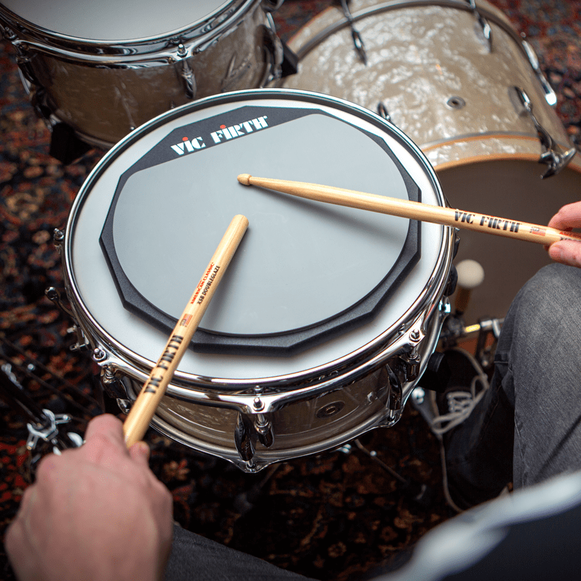 vic-firth-double-sided-practice-pad-bungs-pad image 5