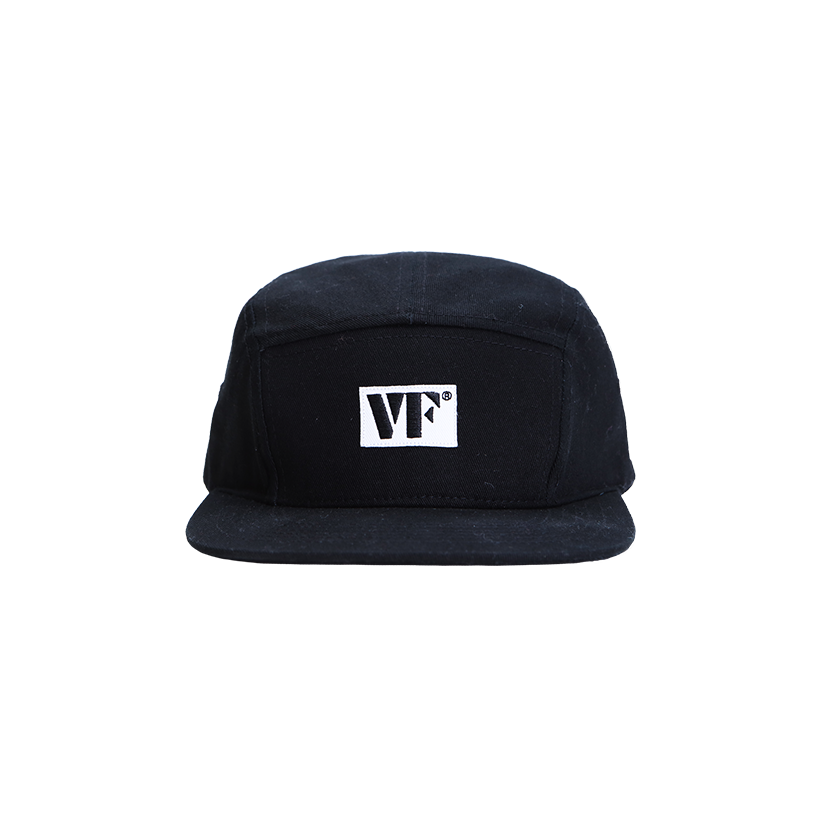 vic-firth-black-5-panel-camp-hat-kappe image 3