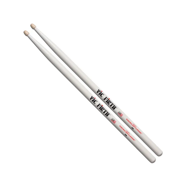 vic-firth-american-classic-5a-white-drumsticks-holz-tip image 1