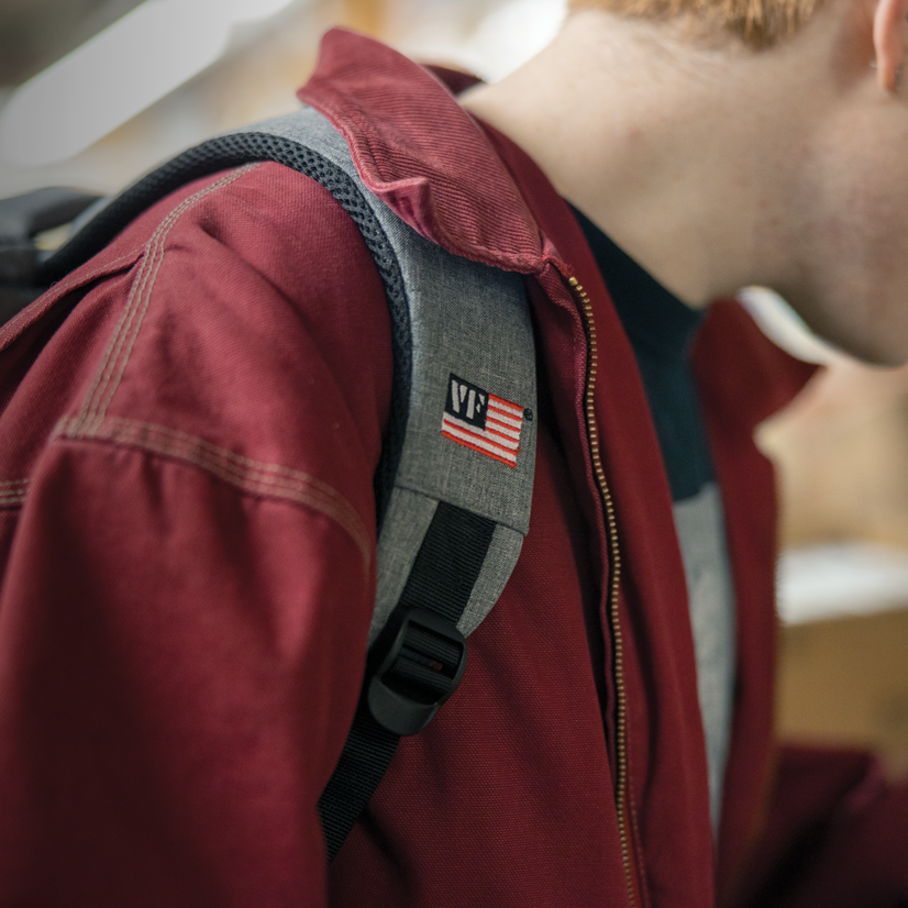 vic-firth-gray-travel-backpack-drummer-rucksack image 7
