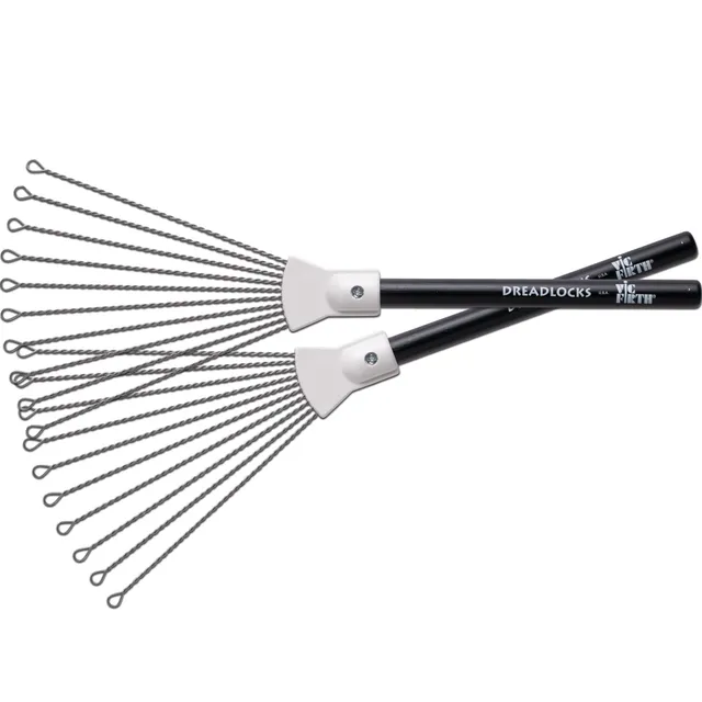 vic-firth-dreadlocks-brushes-edelstahl image 1