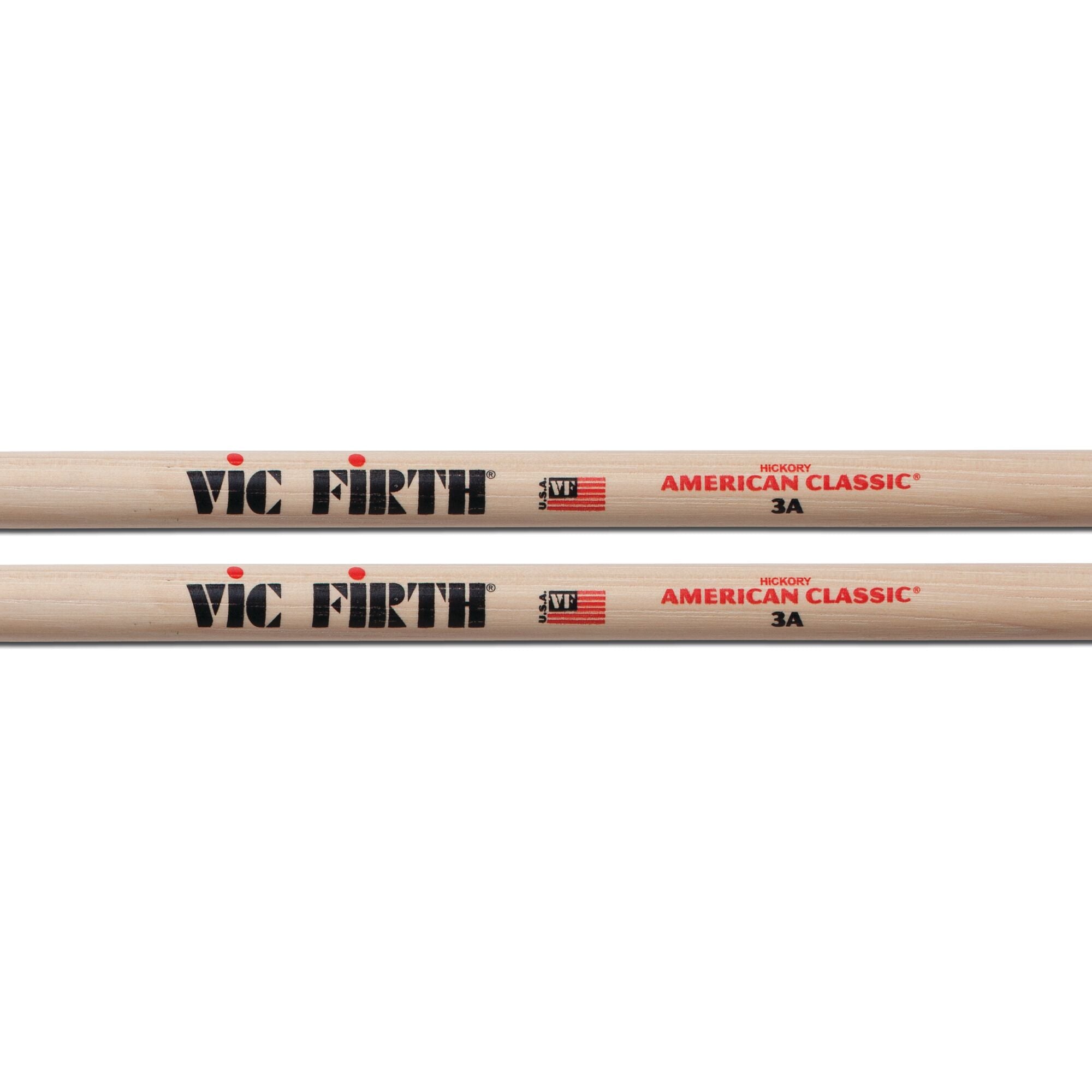 vic-firth-american-classic-3a-drumsticks-aus-hickory image 2