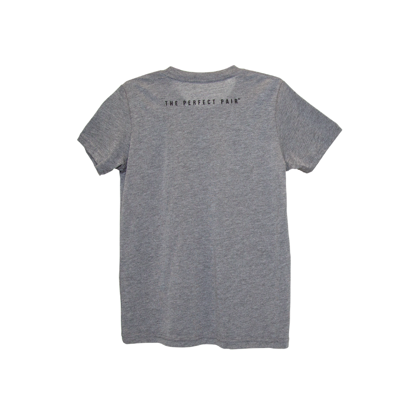 vic-firth-youth-logo-tee-t-shirt-f-r-kinder-heather-grey image 2