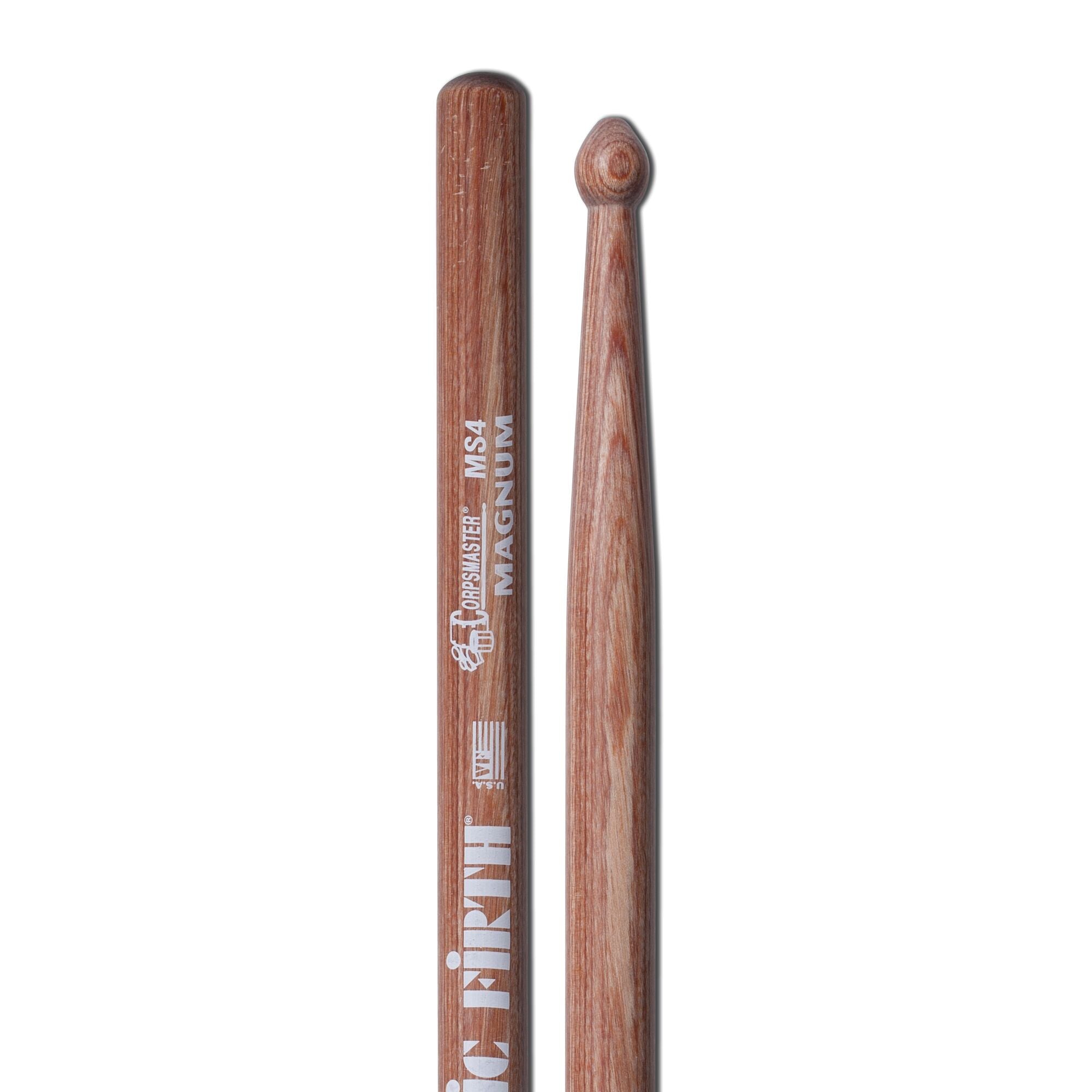 vic-firth-ms4-corpsmaster-magnum-marching-snare-sticks image 4
