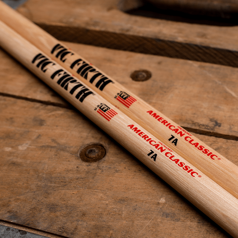 vic-firth-american-classic-7a-drumsticks-hickory image 7