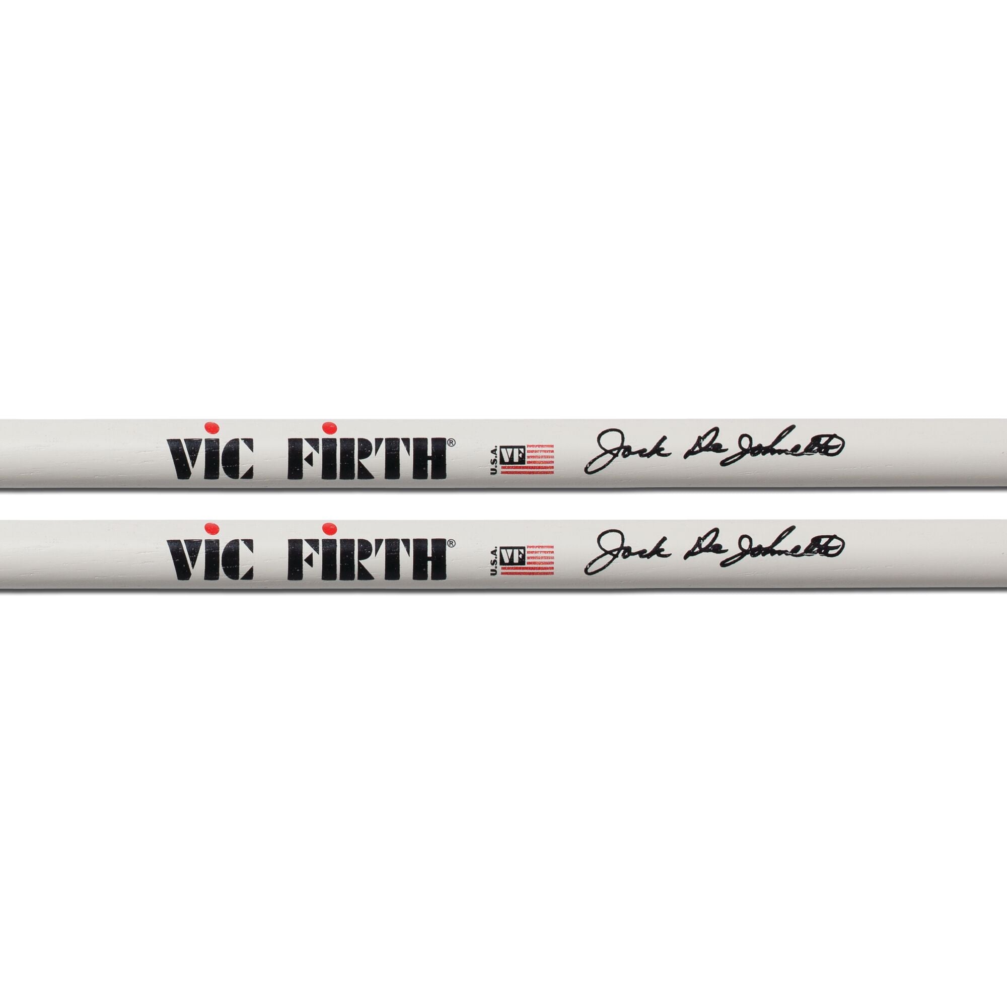 vic-firth-signature-jack-dejohnette-drumsticks-hickory image 2