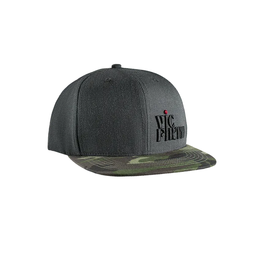 vic-firth-gray-camo-6-panel-snapback-cap image 1
