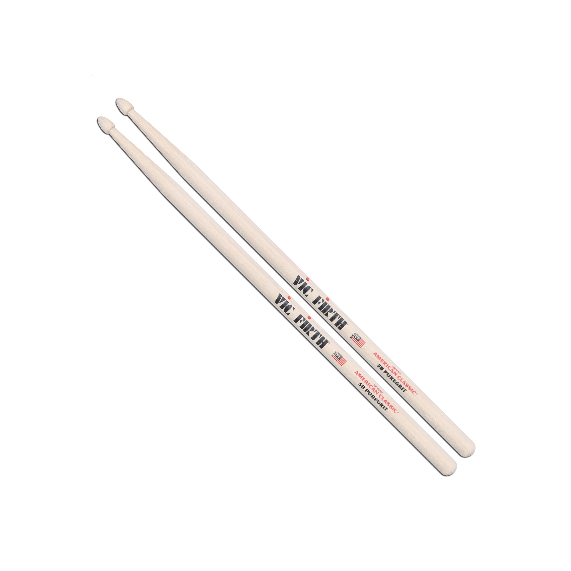 vic-firth-american-classic-5b-puregrit-drumsticks image 1