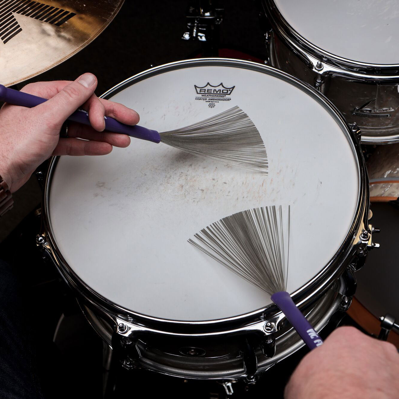 vic-firth-heritage-retractable-wire-brushes-besen image 5