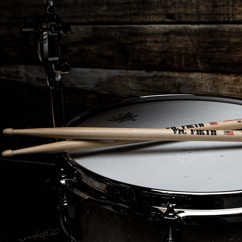 vic-firth-american-classic-5a-drumsticks-hickory-holzkopf image 7