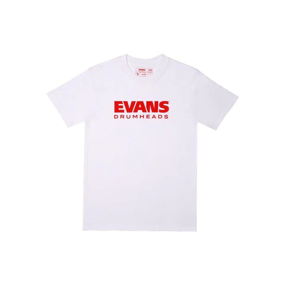 evans-logo-t-shirt-core-shirt-f-r-drummer image 1